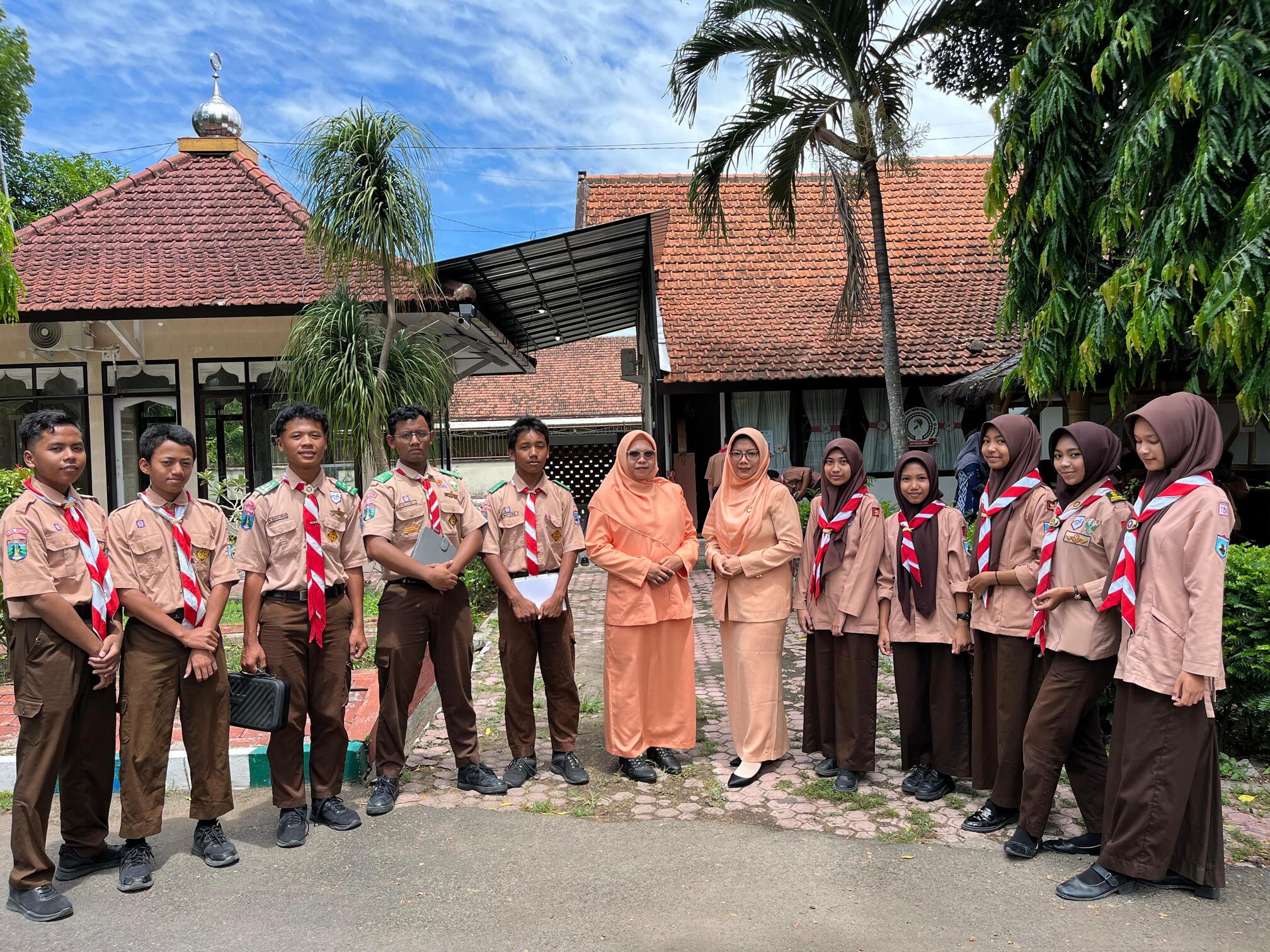 Kunjungan Pojok Baca Candra Kirana